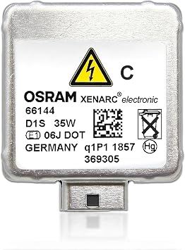 OEM D1S Original Xenarc Xenon HID Headlight Bulb 66144 85V 35W PK32d-5 4300K | Pack of 1