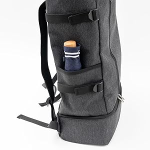グレー リュック・バックパック Amazon | [ロゴスパーク] バックパック 撥水二層式リュック
