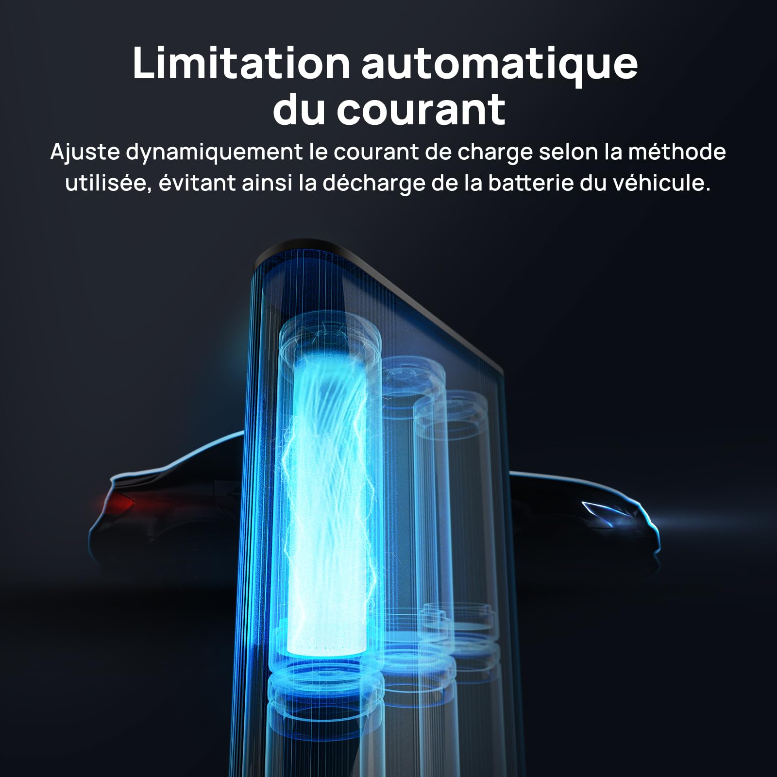 70mai Dashcam BL96NNX, bloc d'alimentation de rechange LiFePO4 96 Wh avec mode stationnement jusqu'à 30 heures, équipé d'une protection basse tension, XT30 + sortie USB-C, 7 protections BMS (charge de