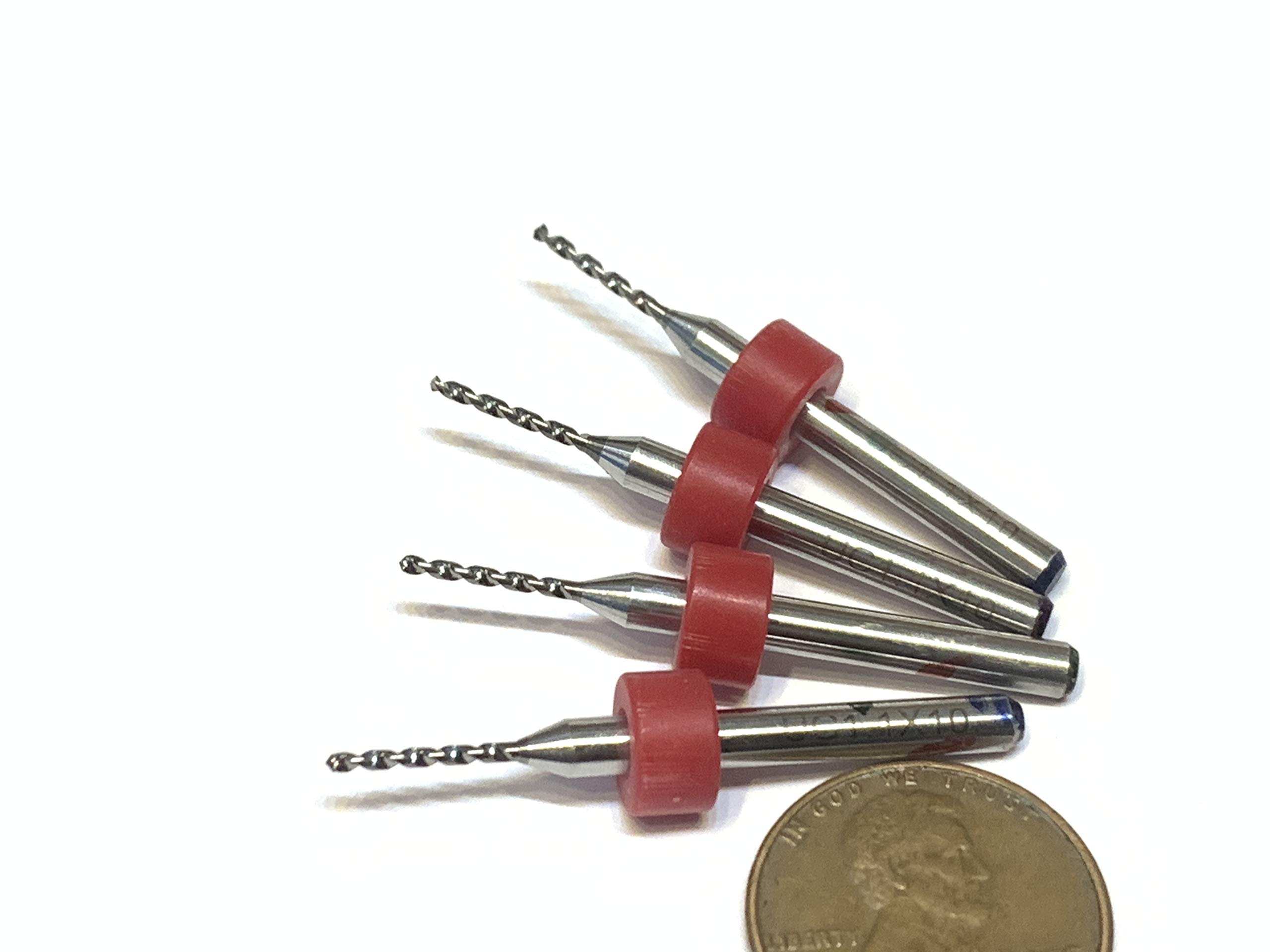 4 Pieces 1.1mm Micro Drill Bits CNC 3d Nozzle Cleaning PCB kit Extruder B27