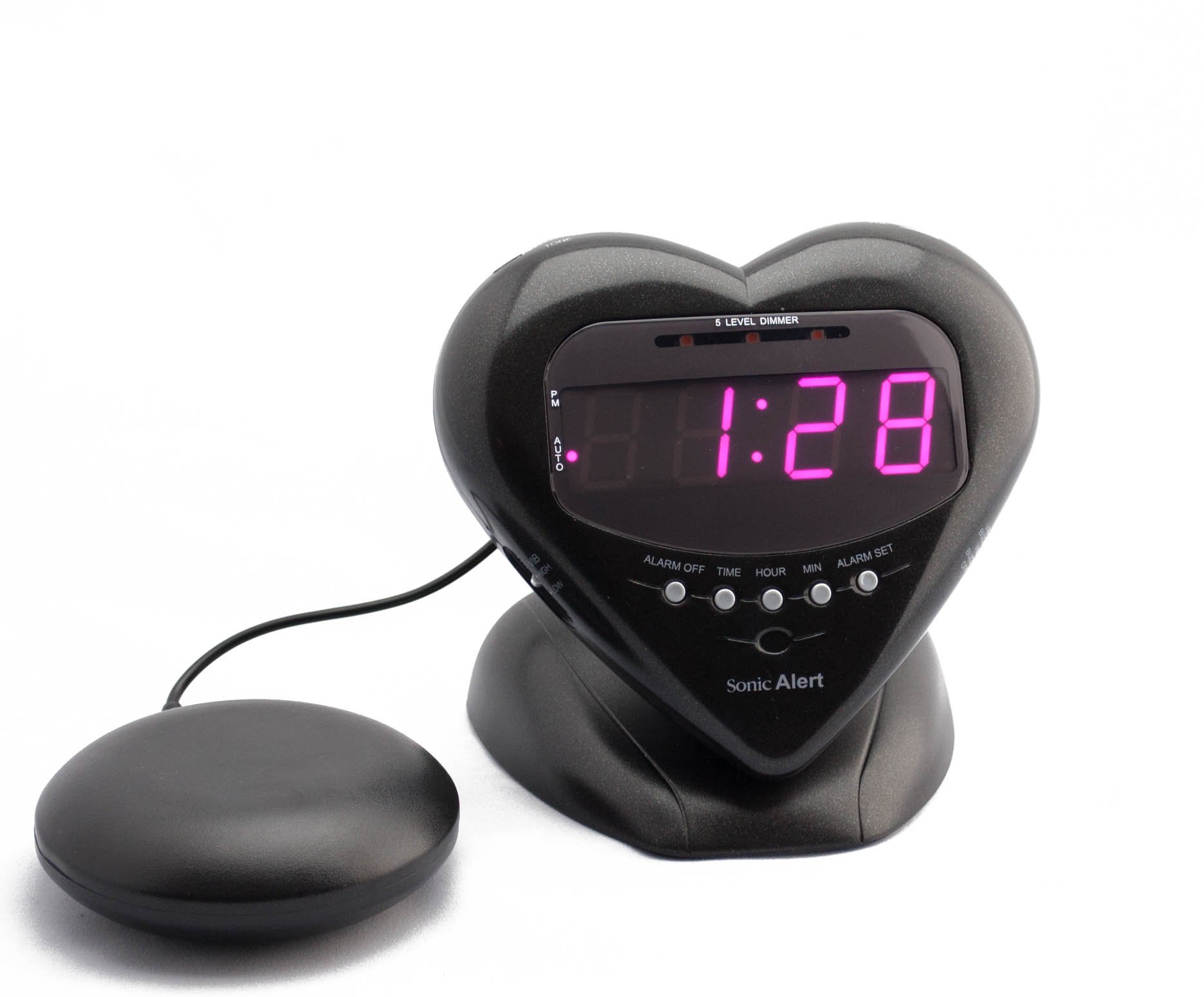 Buy Sonic Alert Sonic Bomb Extra Loud Heart Alarm Clock with Bed Shaker