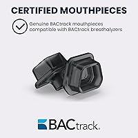 Vista 2 de BACtrack Boquillas de alcoholímetro de la serie C (20 unidades) Compatible con los probadores de alcohol de aliento BACtrack C6 y C8 No