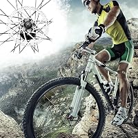 GoHZQ Rozsdamentes Acél Féktárcsa Szett 180 mm - 2 db Kerékpár Tárcsa 12 Csavarral MTB Országúti BMX Biciklikhez 6
