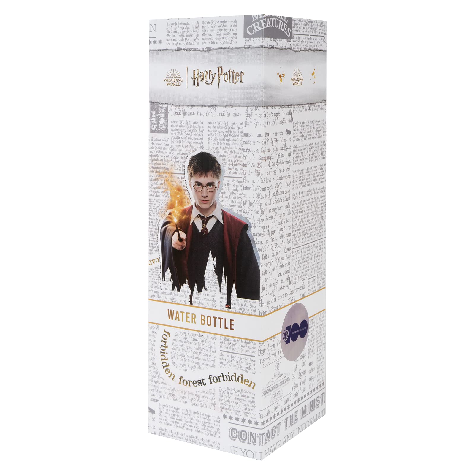 MOMO WAY Wizarding World Botella De Agua Tritan Reutilizable Deportiva Sin BPA Con Inserto De Fruta Para Niños Gimnasio Oficina Colegio Yoga Harry Potter 1000ml