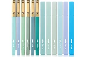 12-Pack No-Bleed Highlighters and Bible Pens - A Bible Underlining and Highlighting Essential