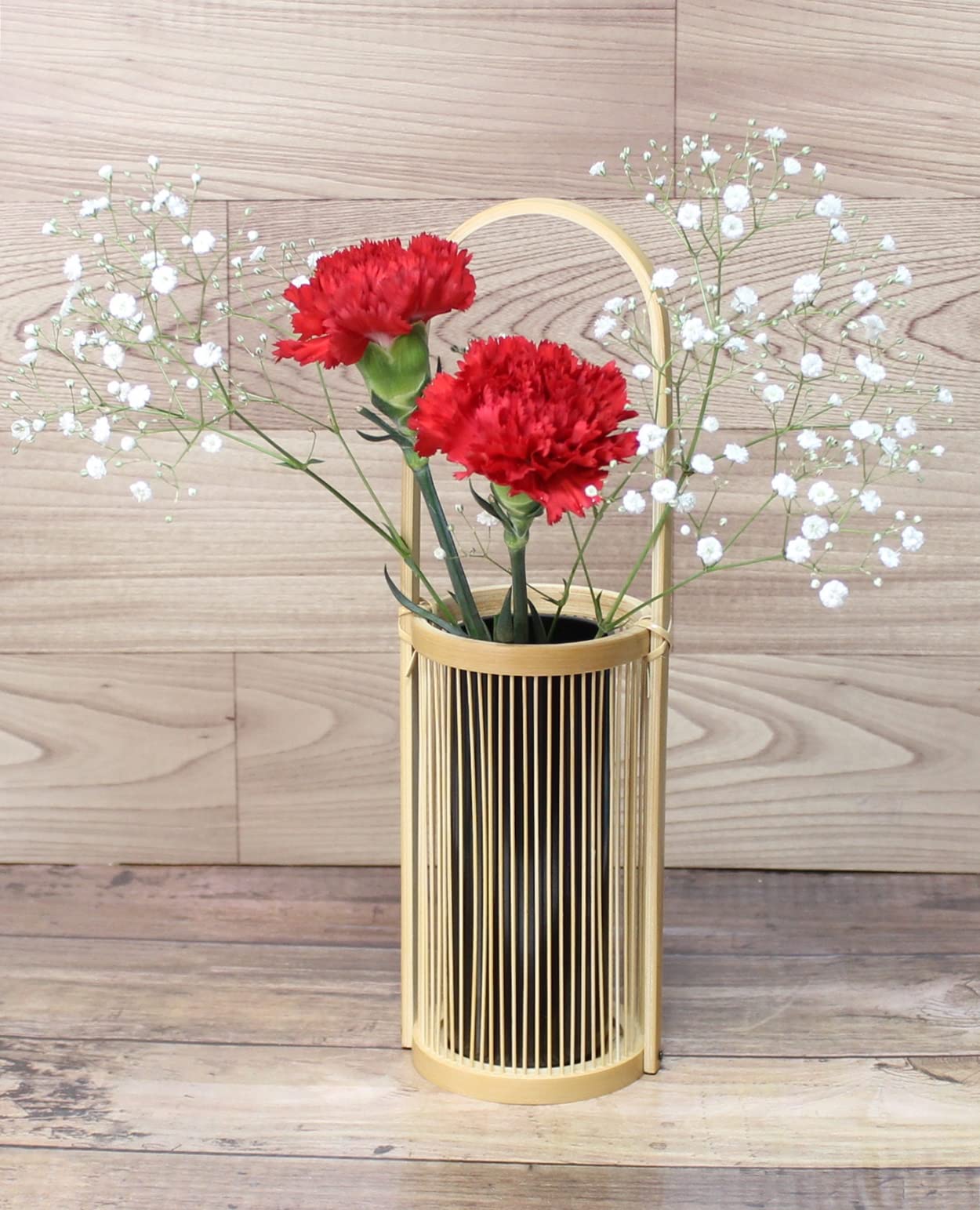 伝統工芸品 駿河竹千筋細工 花器　然林房の竹細工 2025年最新】然竹房の人気アイテム - メルカリ
