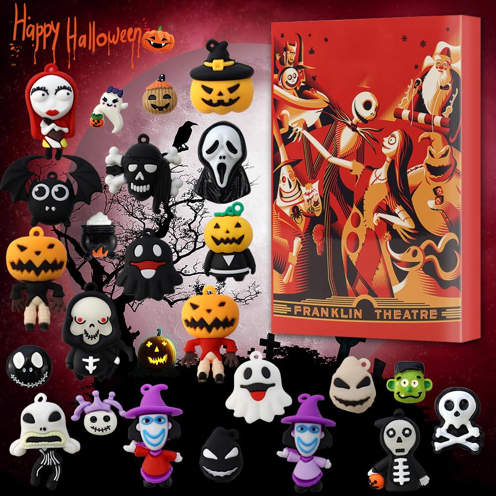 HALLOWEEN2024④　パンプキンナイトメア Amazon.com: Halloween Advent Calendar 2025, 24 Day Halloween