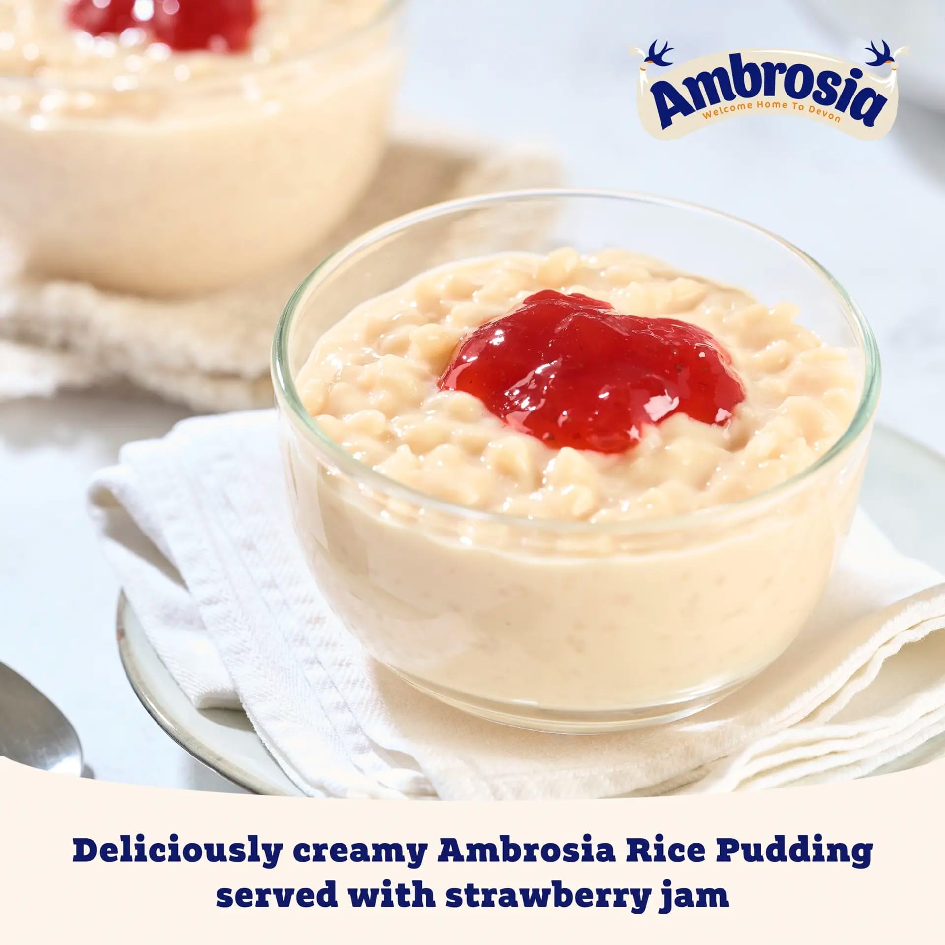Ambrosia, Reis Pudding 400 g (12 Stück)