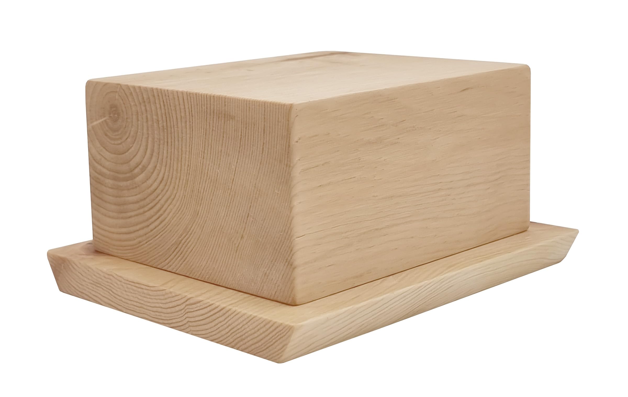 Butterdose Holzbutterdose aus Zirbenholz