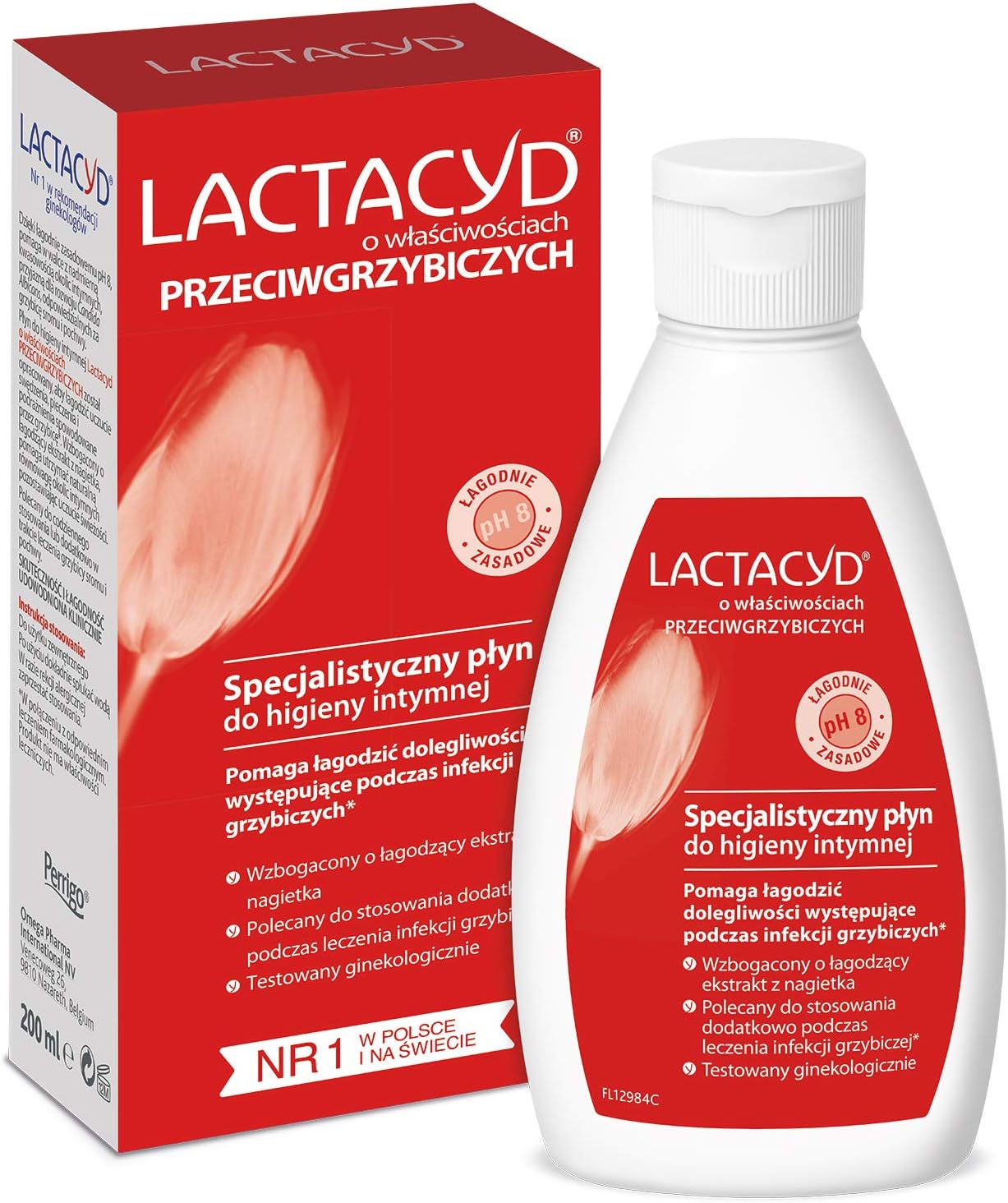 Lactacyd Antifungal Gynecological Intimate Hygiene Fluid 200ml