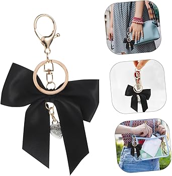 リボンバックチャーム、キーリング新品！新作！ Amazon.co.jp: [BESPORTBLE] リボンバッグチャーム 蝶結びキーホルダー