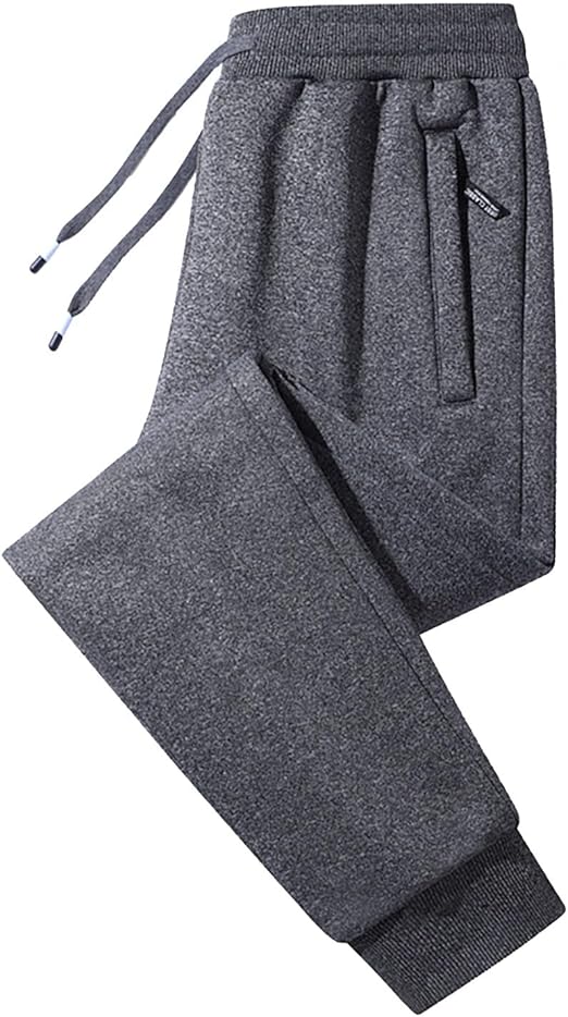 OUMSHBI Jogginghose Unisex Baggy - Bequeme Sweatpants Mit Kordelzug | Baumwolle Stretch