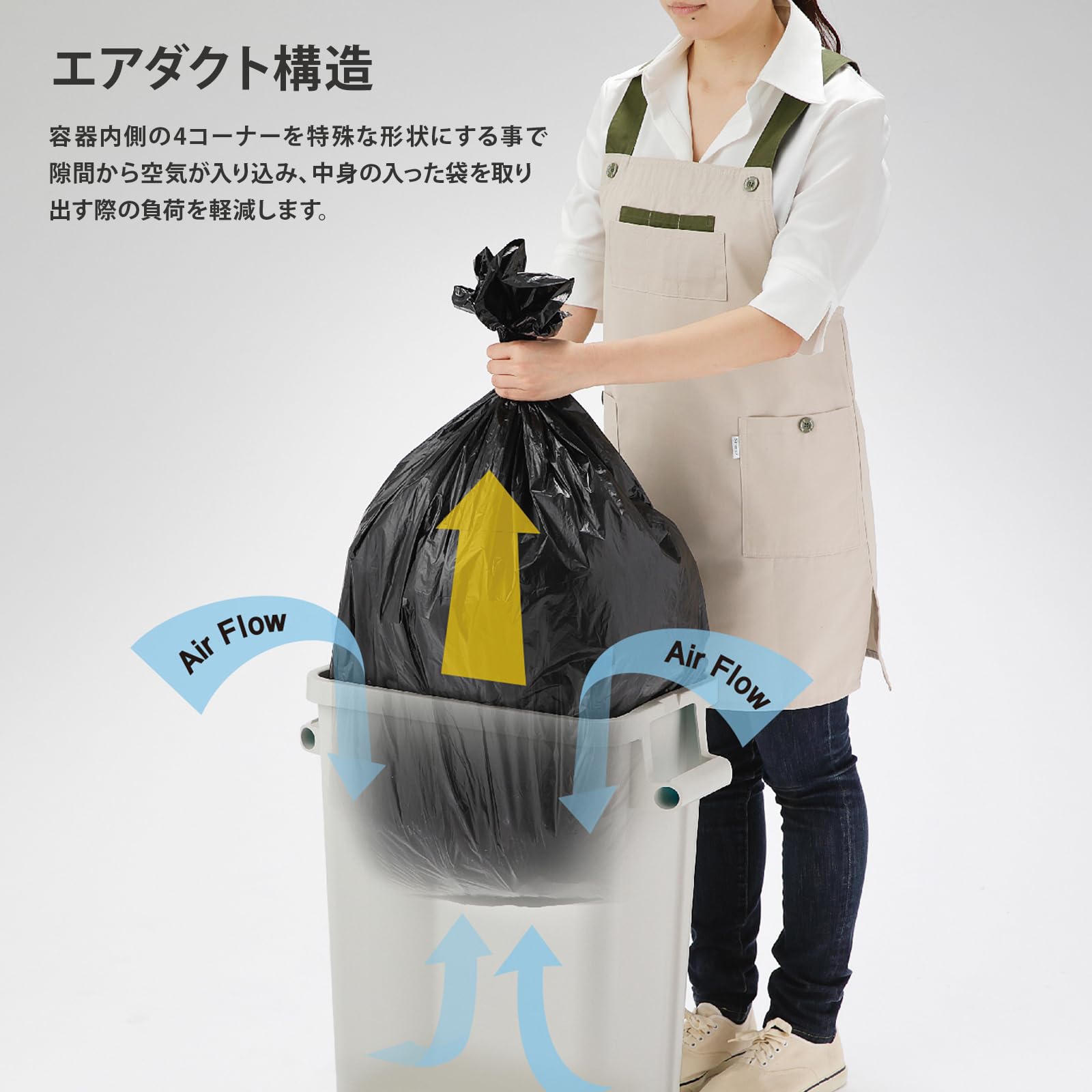 Amazon.co.jp: リス(RISU) ゴミ箱 業務用 厨房用キャスターペール