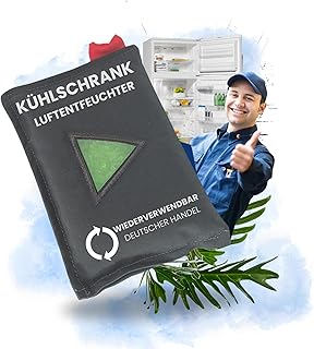 Déshumidificateur pour réfrigérateur - Coussin réutilisable - Accessoire anti-condensation - Granulés compatibles avec AEG, Bosch, Miele