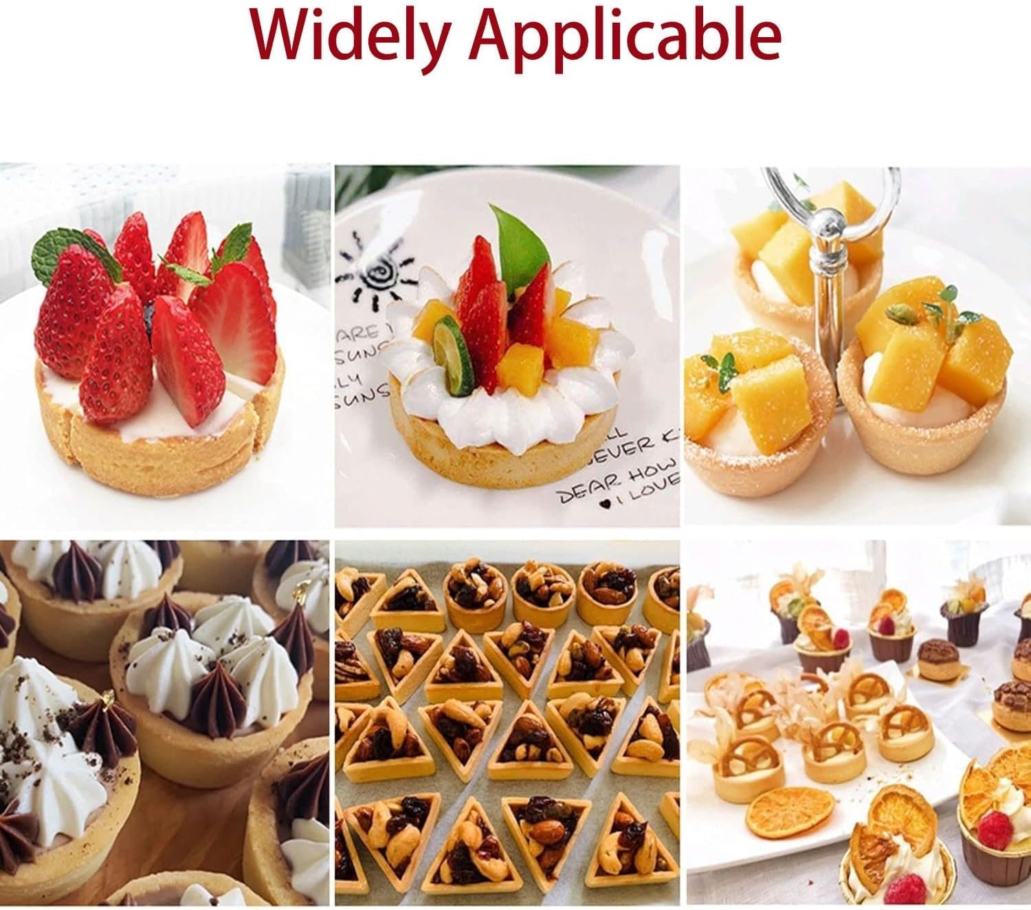 Pressa per crostate di uova, in acciaio inox per uso alimentare, per pasticcerie e dessert fatti in casa, perfetta per gli appassionati di cottura