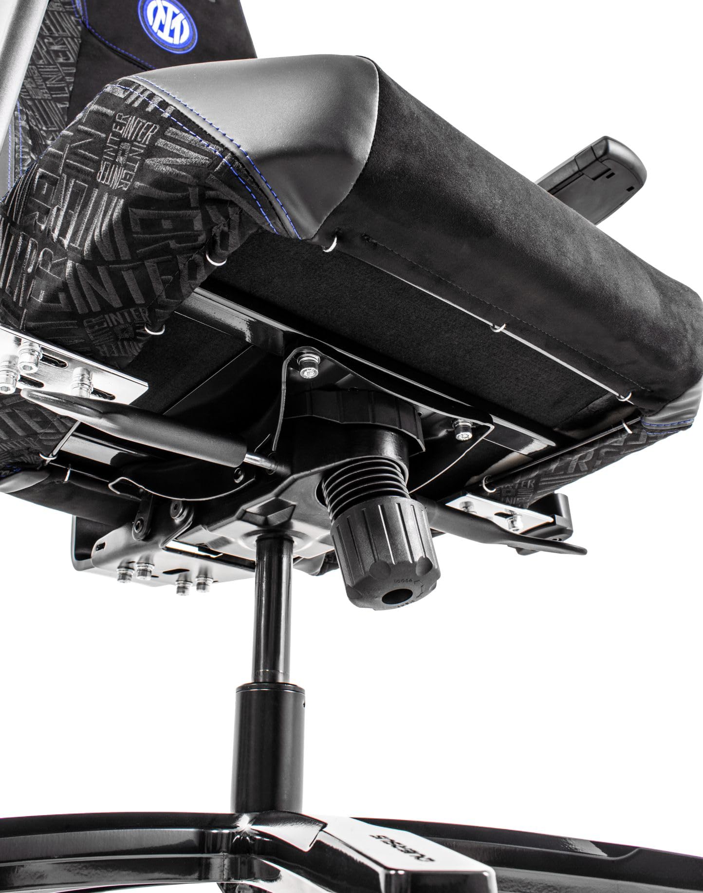 Quersus Chaise Métal Simili Cuir Suède Universelle