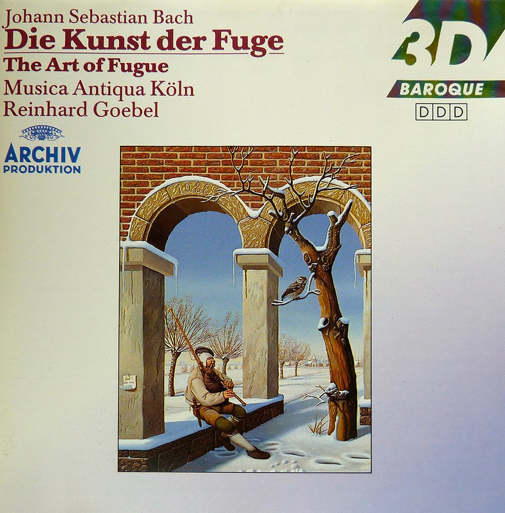 Art of the Fugue [Audio CD] Bach; Goebel and Musica Antiqua Koln