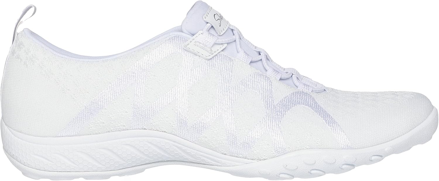 Skechers Women's Breathe Easy - Infi Knity, WHT 5 - Image 5