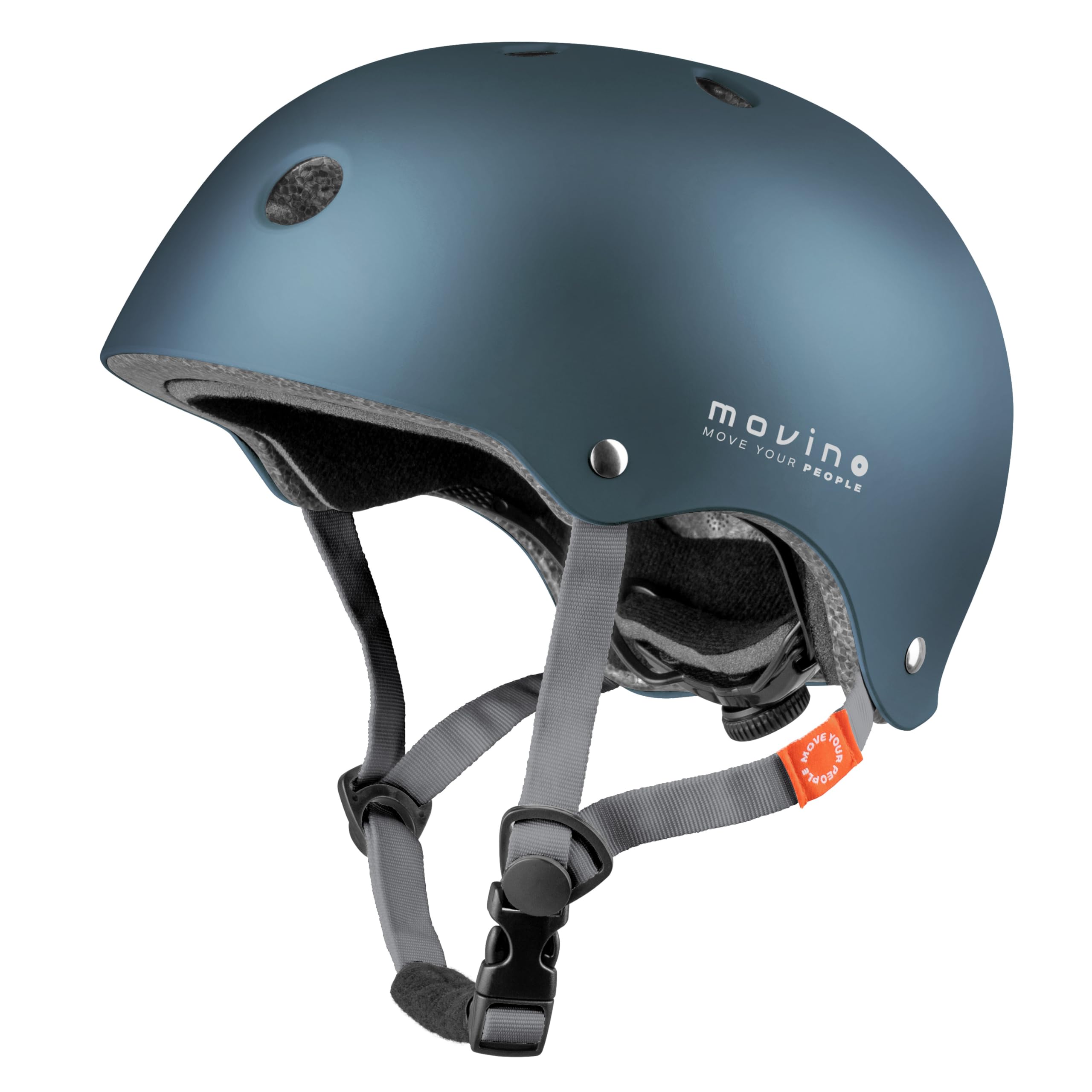 Movino Kask Rowerowy dla Dzieci i Młodzieży Regulowany - Skorupa ABS+EPS i 11 Otworów Wentylacyjnych - Kask na Rower, Rolki, Hulajnogę i Deskorolkę - Element