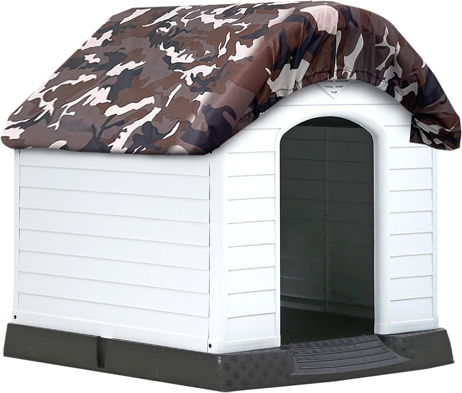 Calvana Rain Proof Dog Kennel Cover Pet Kennel Covers Indoor Outdoor Windproof