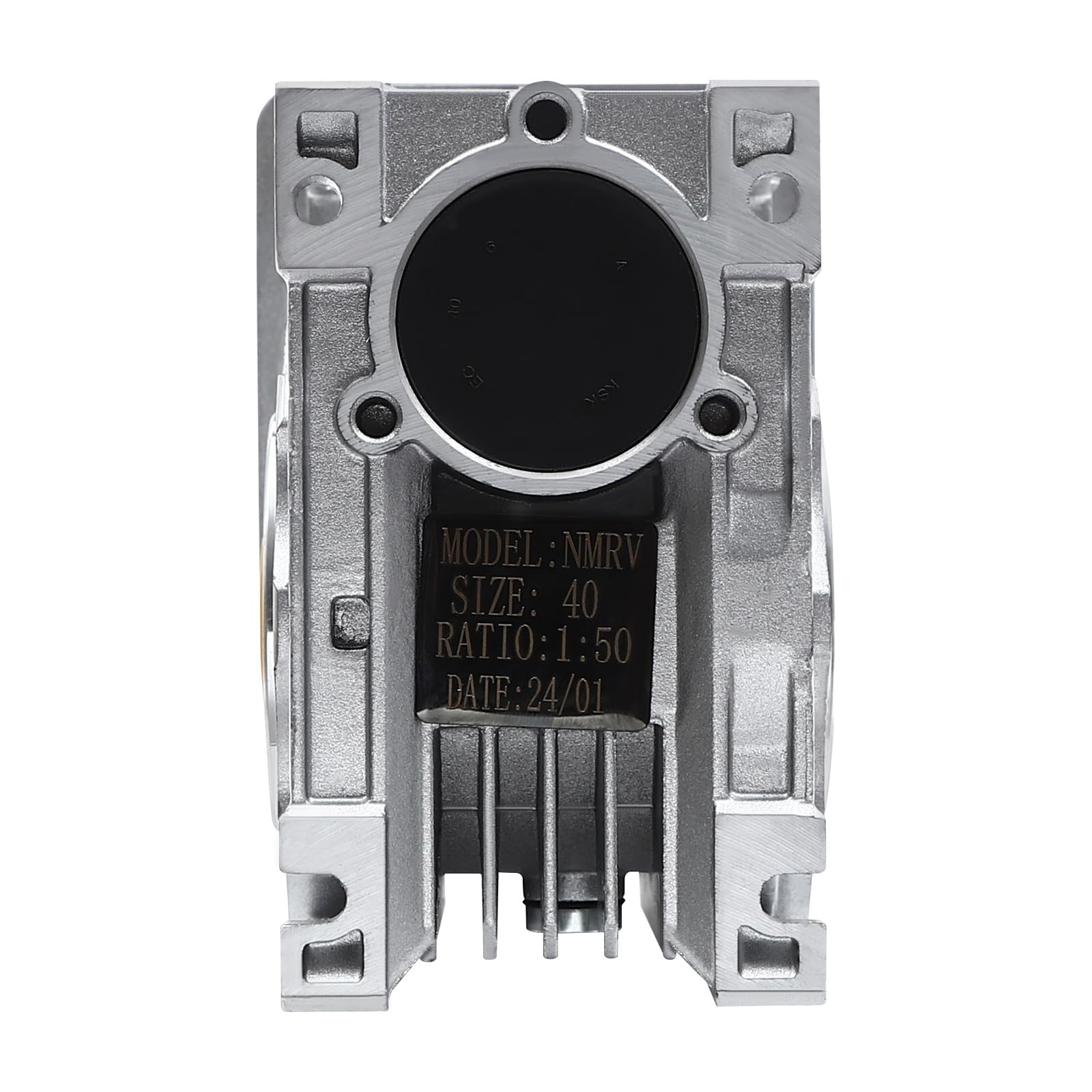 200W DC 12V/24V Elektrischer Gleichstrommotor, 1800 U/min Schneckengetriebe Reducer Getriebemotor Hohes Drehmoment 50K (24, Volt)