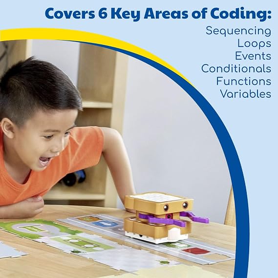Kids First Coding & Robotics | No App Needed | Grades K-2 | Intro To Sequences, Loops, Functions, Conditions, Events, Algorithms, Variables | Parents Choice Gold Award Winner | by Thames & Kosmos