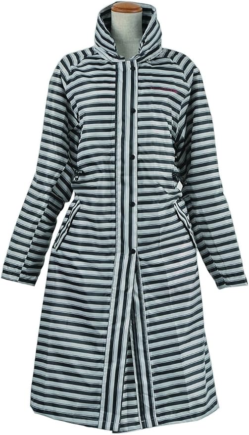 Amazon ロッソスタイルラボ Rosso Stylelab バイク用レインスーツ レディース Rossoボーダーレインコート ボーダーブラック M Ror 307 レインコート ポンチョ 車 バイク Amazon ロッソスタイルラボ Rosso Stylelab バイク用レインスーツ レディース Rossoボーダーレインコート ボーダーブラック M Ror 307 レインコート ポンチョ 車 バイク