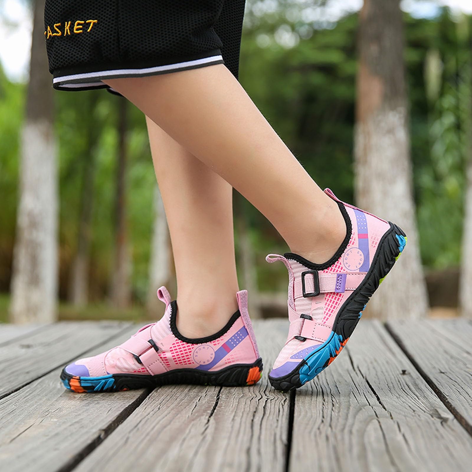 Scarpe Scoglio Bambino Pianta Larga Scarpe Da Trekking Estive Bambina Grounding Shoes Corsa In Tela 23 Scarpette Barefoot Primavera 30 Ragazzo Nere Con Elastico 25 Traspiranti Leggere 26 32