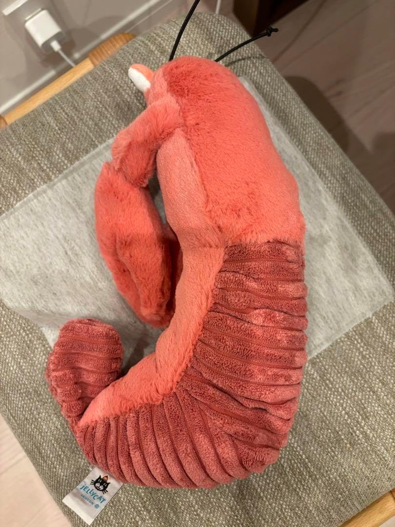 ジェリーキャット Sheldon Shrimp（海老）ぬいぐるみ Amazon.co.jp