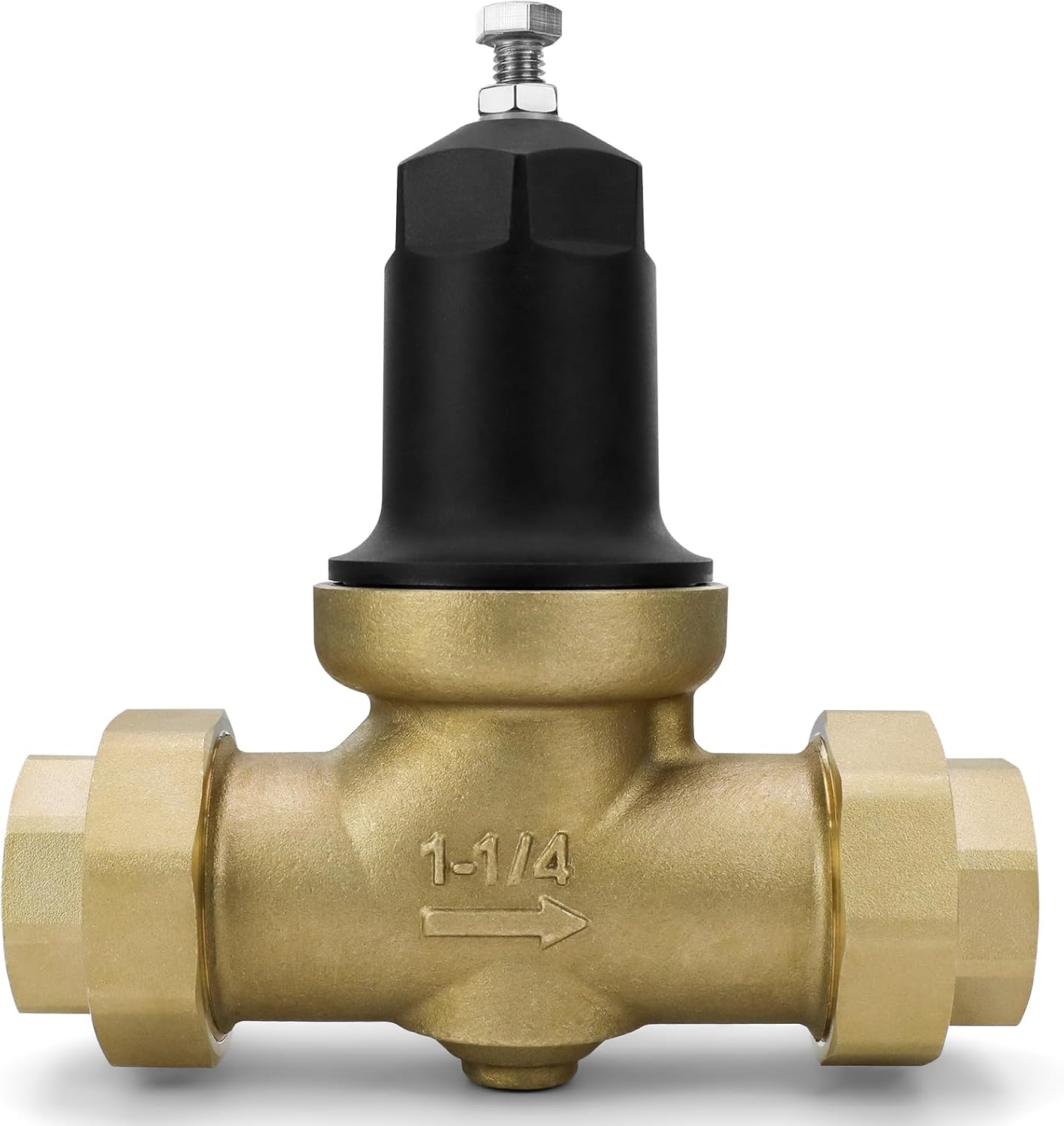 114-NR3XL Pressure Reducing Valve With Double Internal Thread Pipe Npt Connection 1-1/4" Nr3xl Compact Cartridge