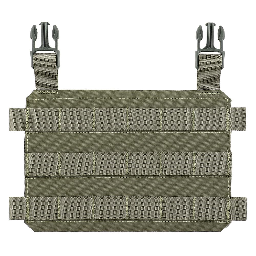 Molle Placard Hoop and Loop Front Flap Hanging Panel for Tactical Chest Rig Huntting Vest Plate Carriers