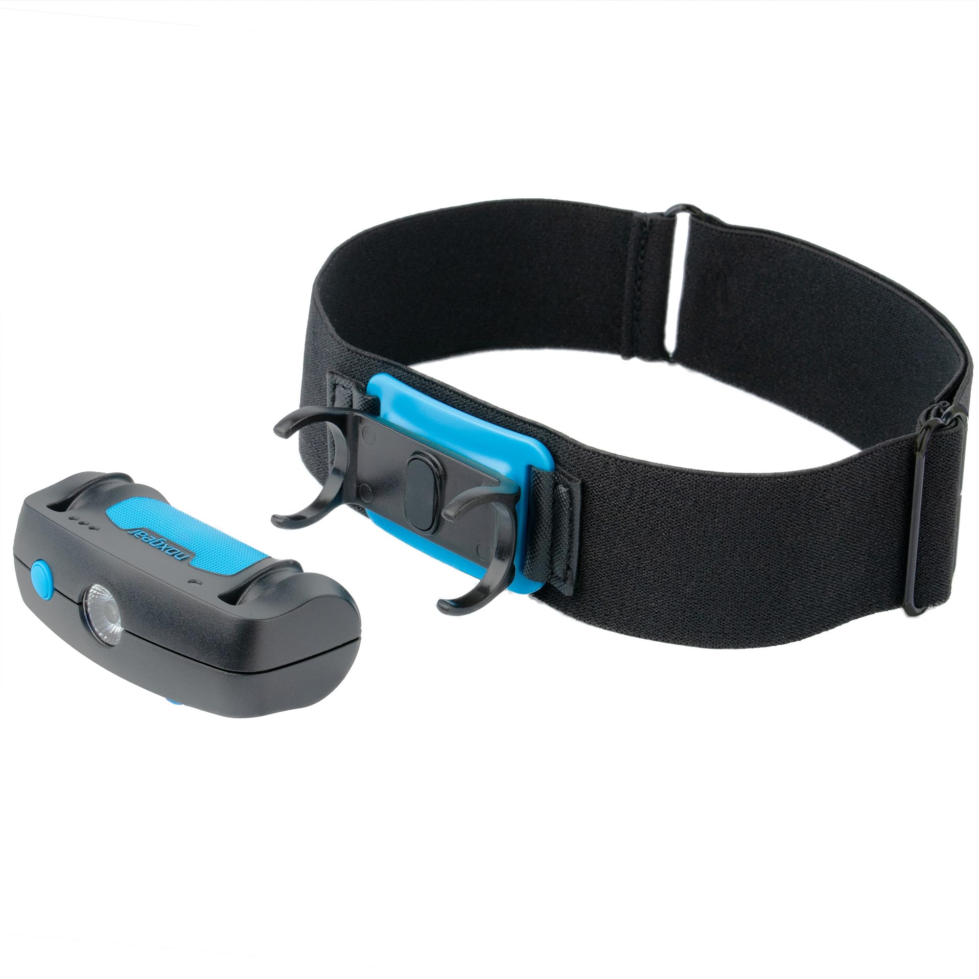 Noxgear Head Light 500 Lumen Lightweight Headlamp - 100° Wide Flood Beam - USB-C Rechargeable - IP-64 Waterproof - 2 Brightness Modes - Camping Accessories Gear for Hiking, Running, Reparing, Fishing,