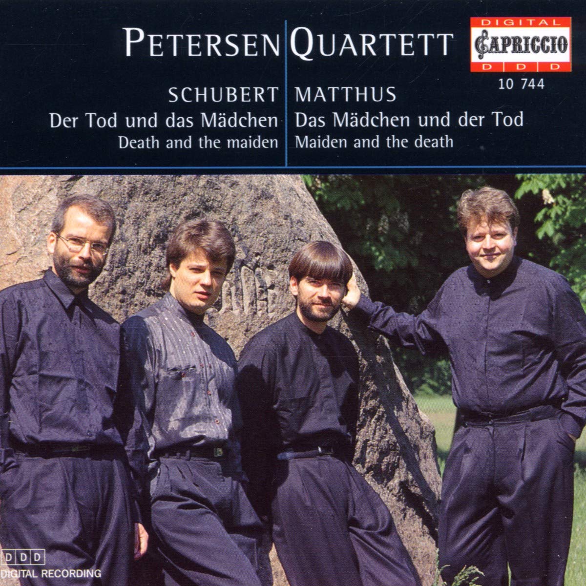 Schubert: Death & the Maiden, D810 / Matthus: Maiden & the Death [Audio CD] Petersen Quartet; Franz Peter Schubert and Siegfried Matthus