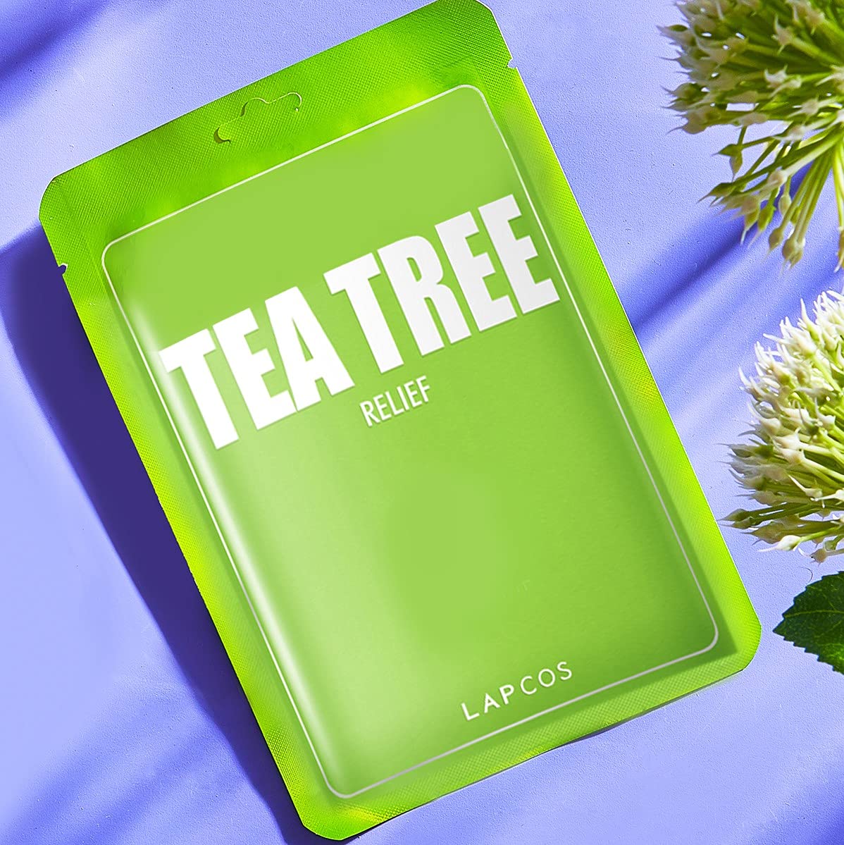 Amazon.com : LAPCOS Derma Tea Tree Sheet Face Mask - Soothing