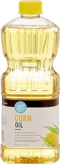 Amazon Brand - Happy Belly Corn Oil, 48 Fl Oz
