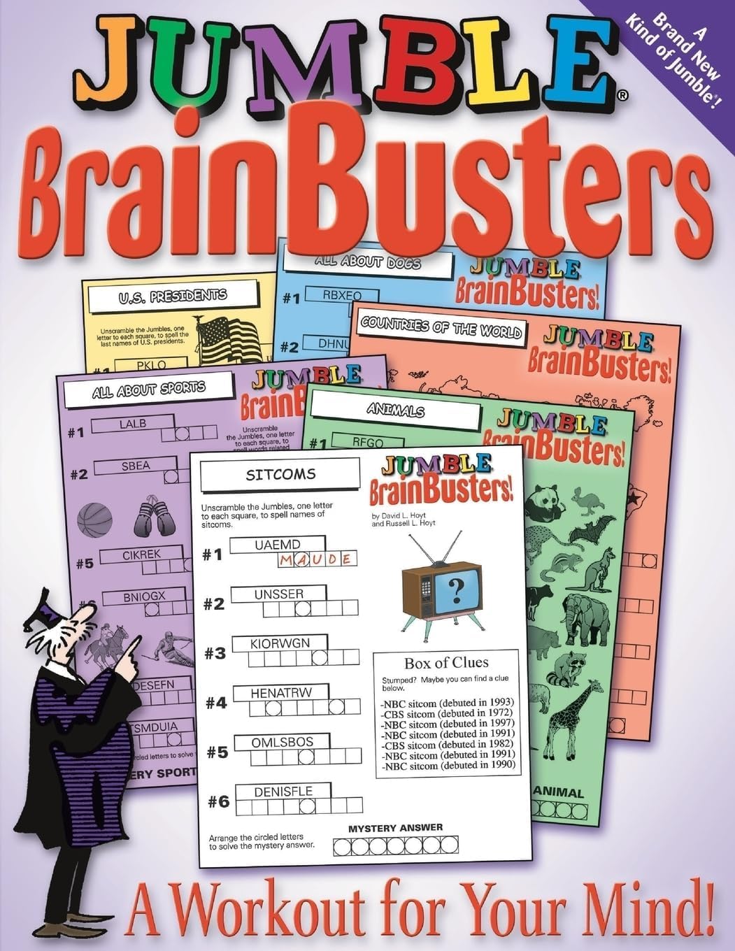 Jumble Puzzle Set: Jumble Geography, Jumble Explorer, Jumble Brain Busters, Jumble Gold      Paperback – January 1, 2025