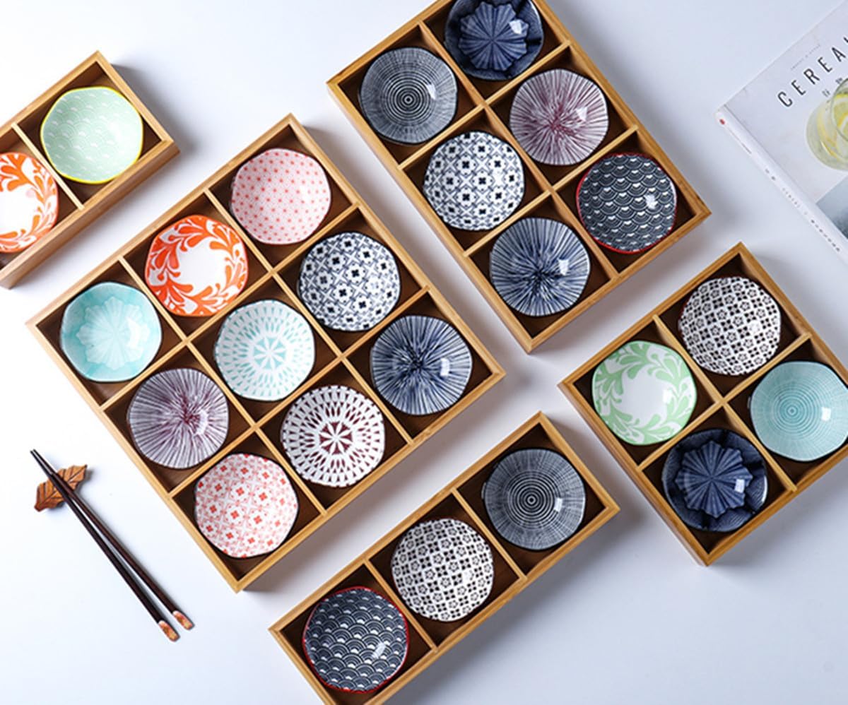 セラミックディッピングボウル トレイ 小皿 豆皿 仕切り付き 深型 多目的 和食器 醤油皿 デザート皿 副菜皿 薬味皿 前菜皿 漬物