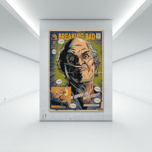 Miniatura 7 de Póster de Breaking Bad para decoración de dormitorio, 12 x 18 pulgadas
