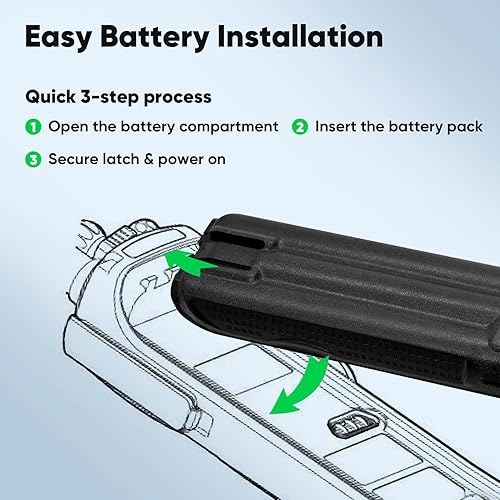 Miniatura 6 de ExpertPower Batería NiMH de 7.2V 3800mAh para Motorola XTS3000XTS3500XTS4250XTS5000, MTP200MTP300, MTX838MTX960 - Reemplaza a NTN8923, NTN8294,