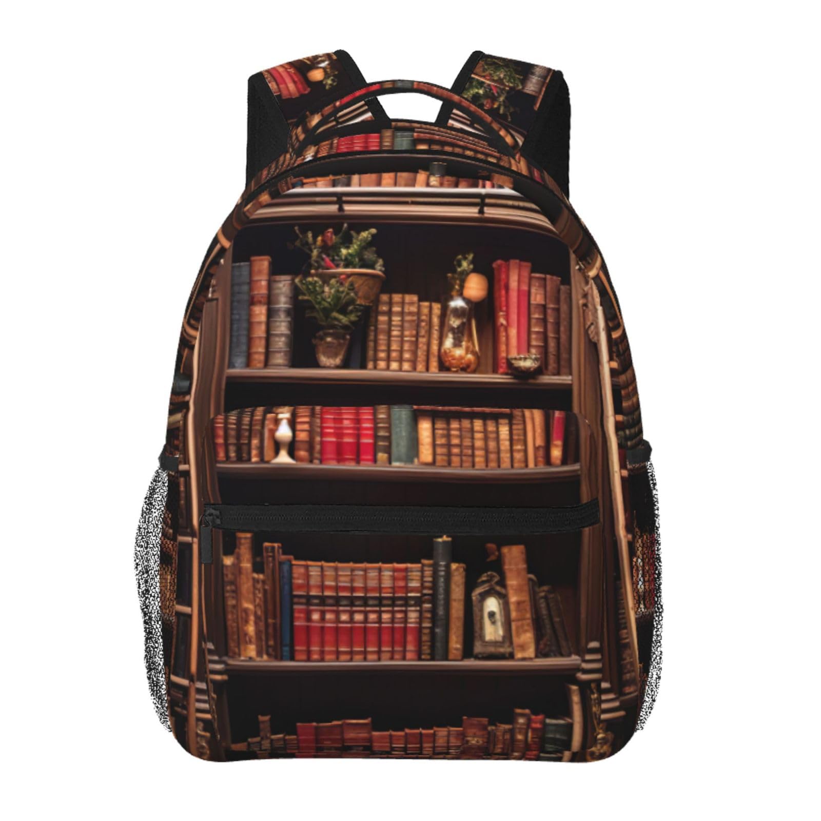 Sac à dos imprimé bibliothèque léger et polyvalent pour vos sorties