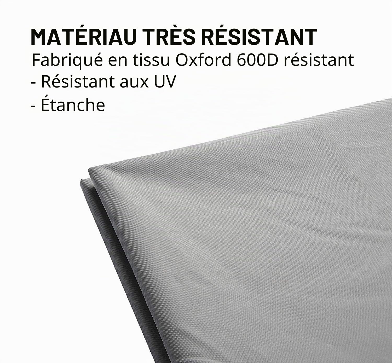 Jardin Rotin Osier Fauteuil Suspendu Imperméable Housse Meuble - Housse de Protection pour œufs Chaise - Couverture en 210D Oxford Polyester PVC Revêtement
