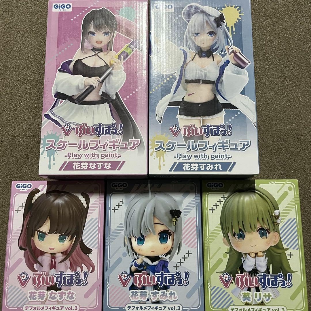 ぶいすぽgigo限定フィギュア5種セット