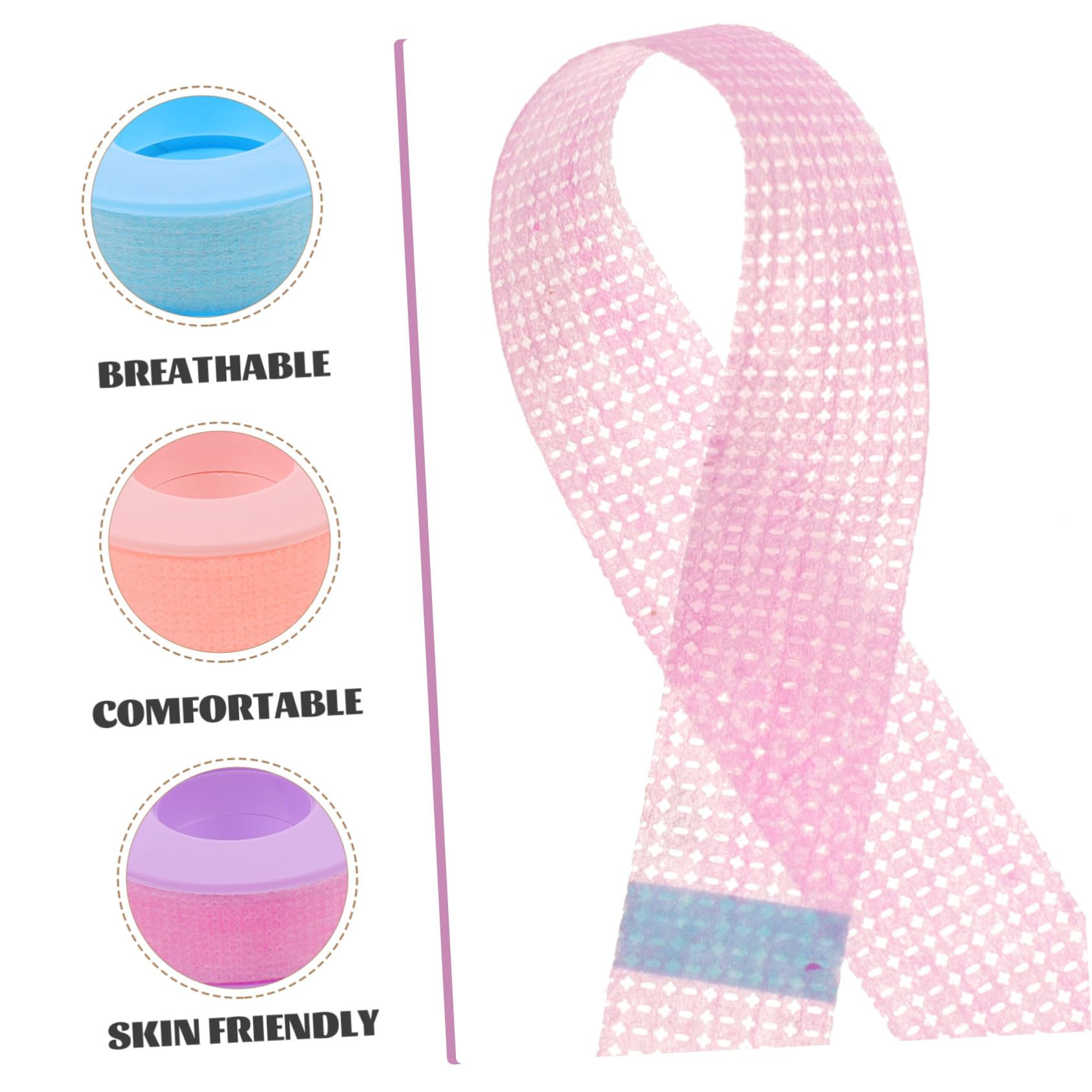 12rollos Cinta Adhesiva Para Extensiones De Pestañas De Transpirable Cortable y Para Uso Profesional y Personal Belleza De Pestañas Morado