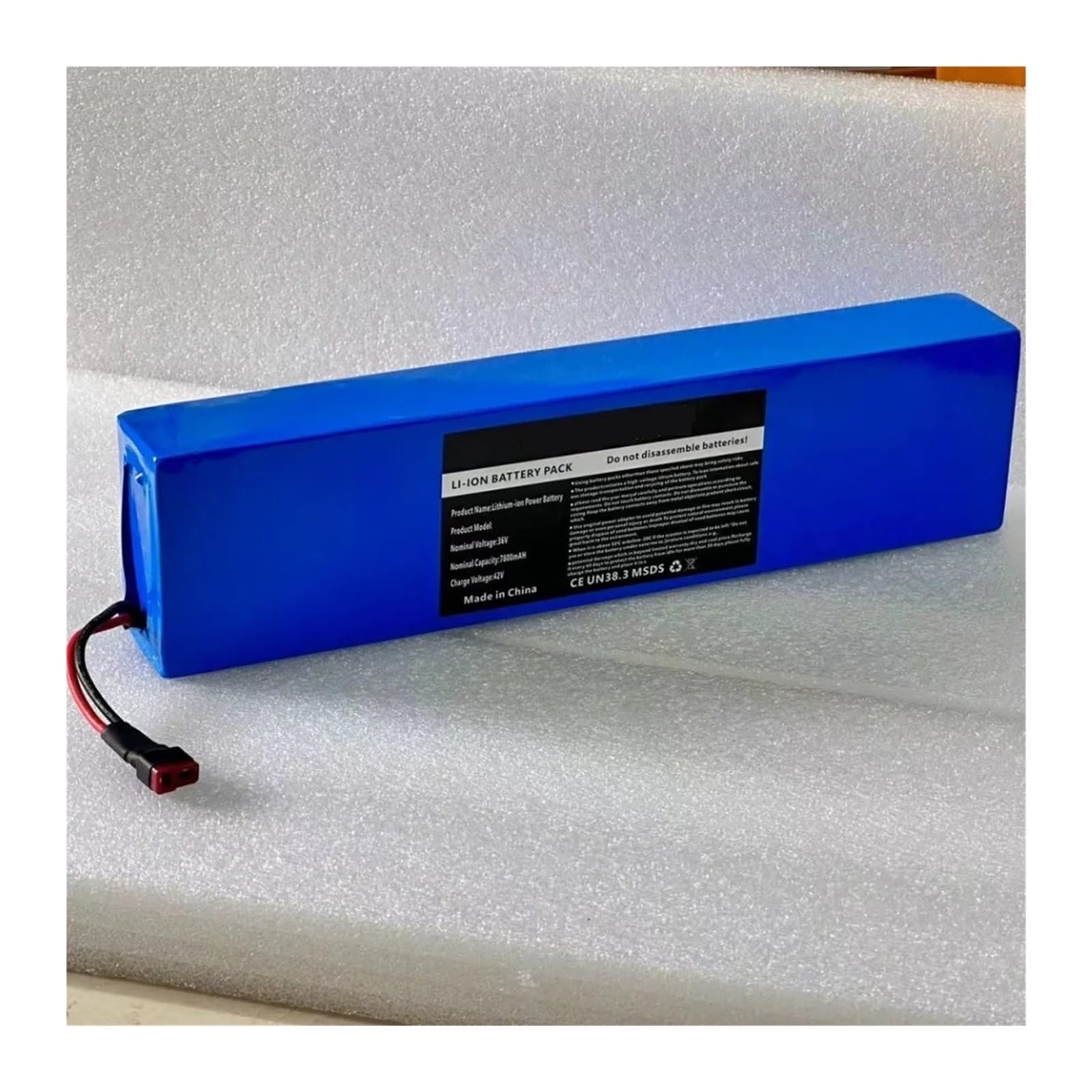 Batterie lithium 10S3P 36V 9800mAh, compatible avec les trottinettes électriques AOVO/AOVOPRO / M365 et Kugoo S1, S3 et M2 Pro.(Battery-XT30-JST)