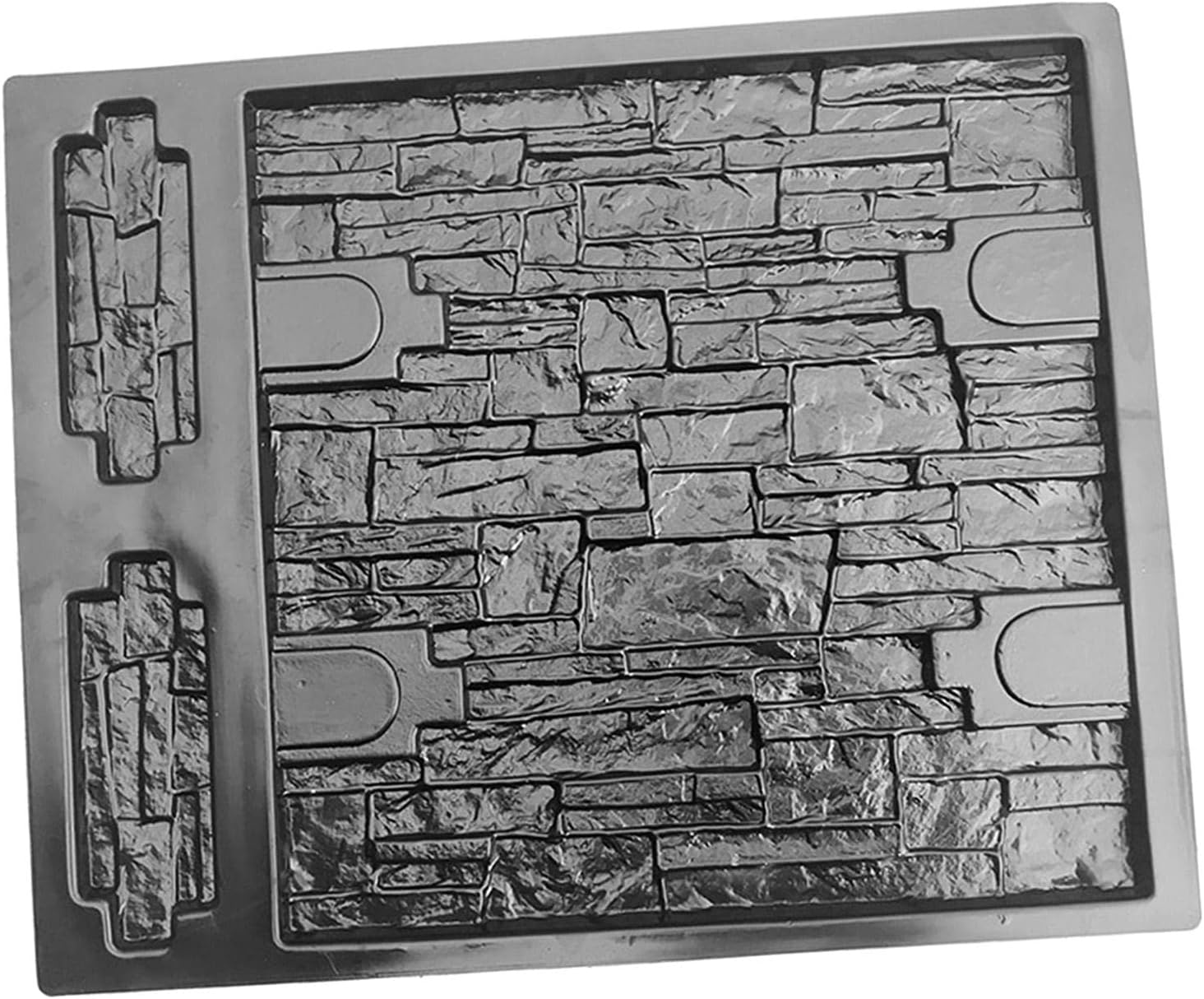 3D Wall Concrete Molds Stone Mold Mould DIY ABS Plastic Cement Gypsum Tiles |Crafts | Sculpting, Molding & Ceramics | Ceramics & Pottery | Slip Casting Molds & Kits
