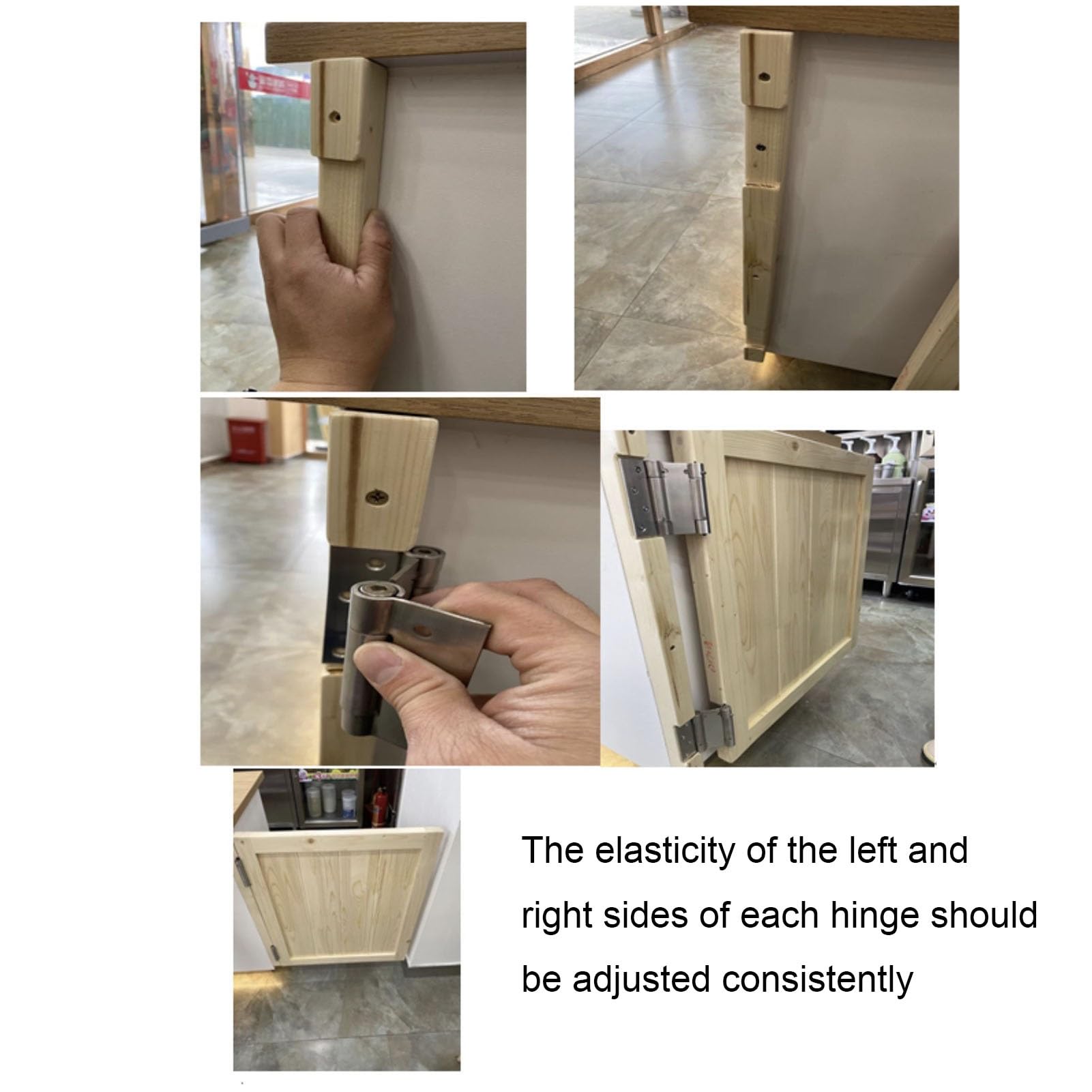 Porte extra larghe in legno per decorare la casa – porta a battente bianca ideale per corridoio e cucina ingresso stile cowboy. Dimensioni: 50 cm x 80 cm (larghezza x altezza)