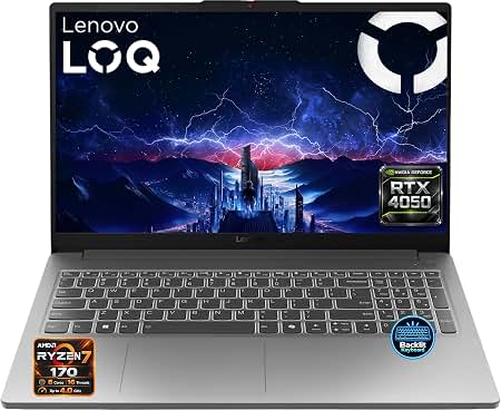 Amazon.com: Lenovo LOQ 15 Gaming Laptop RTX 5050 -Intel Core i7