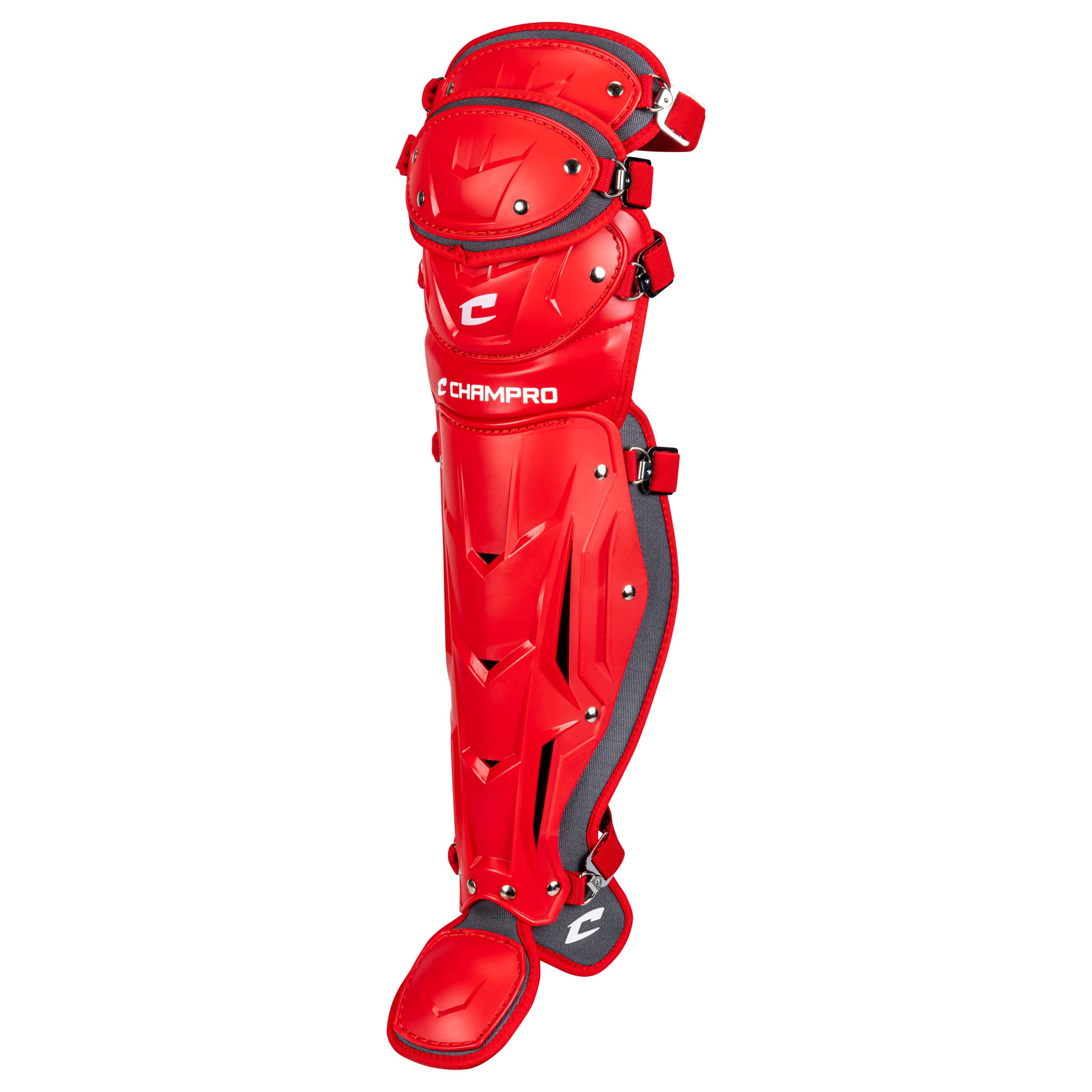 CHAMPRO Optimus Pro - Protectores de rodilla triples para béisbol/softbol