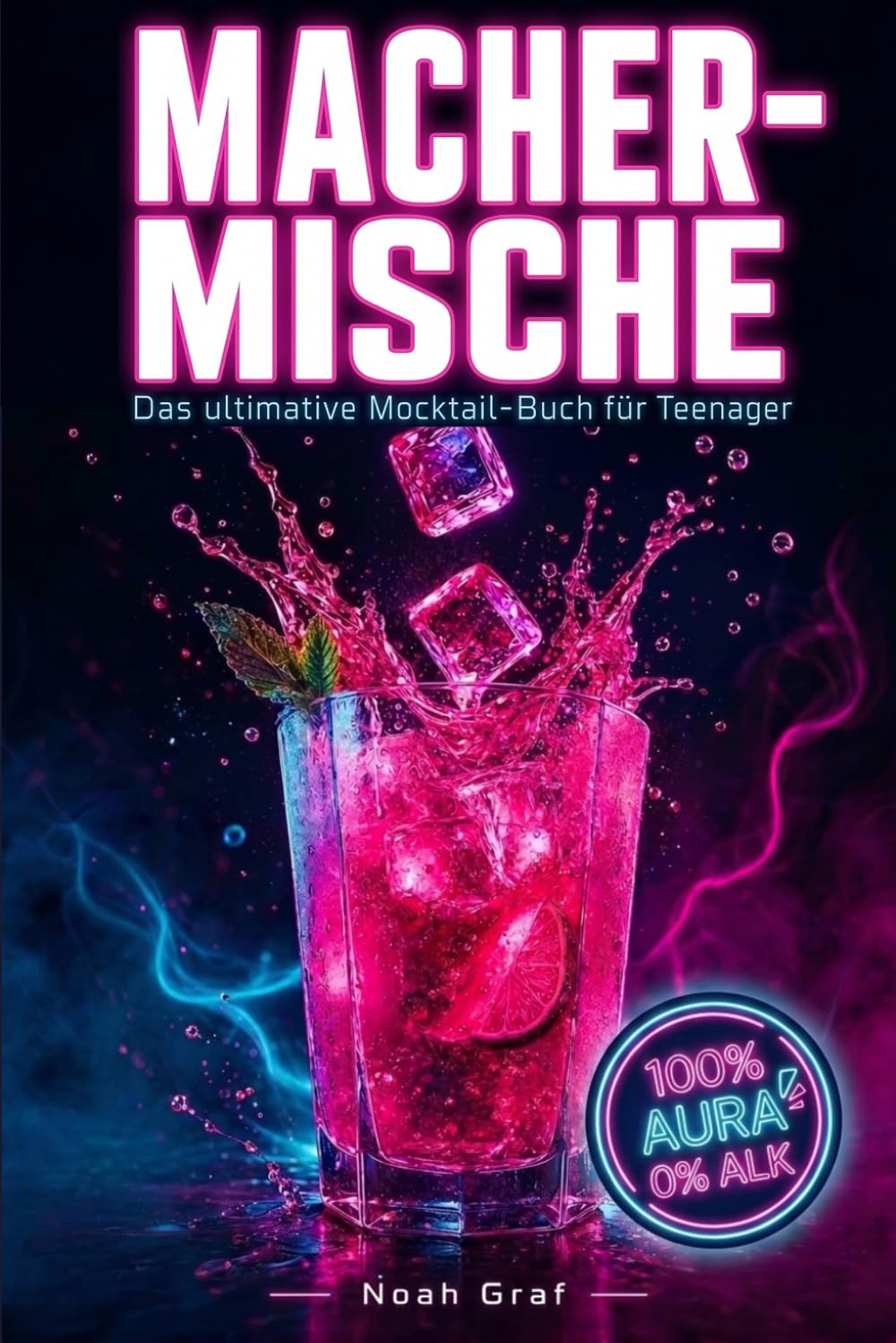 MACHER-MISCHE: Das ultimative Mocktail-Buch für Teenager. 77 einfache & alkoholfreie Rezepte für Partys, Chill-Abende und den perfekten Vibe. Inkl. 9-Level-Challenge zum Mix-Macher