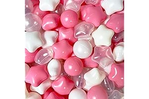 Pink Star Balls for Ball Pit 200 Pieces